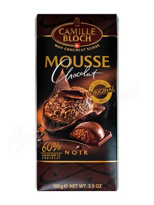 Camille Bloch Mousse Горький шоколад с начинкой из шоколадного мусса 100 г
