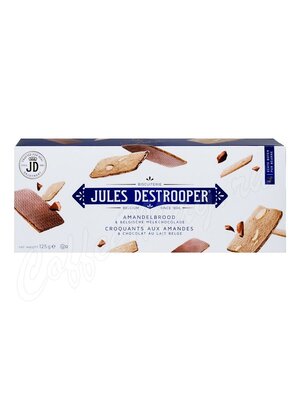 Jules Destrooper Печенье миндальное с шоколадом 125 г