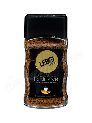 Кофе растворимый Lebo Exclusive 100 г (стекло)