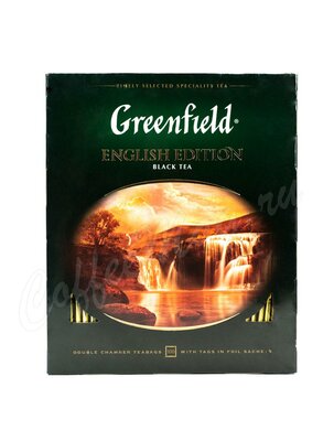 Чай Greenfield English Edition (Инглиш Эдишн) черный 100 пак