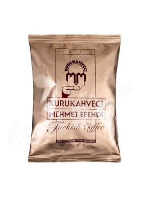 Кофе Mehmet Efendi Kurukahveci молотый для турки 100 г