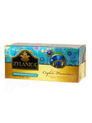 Чай Zylanica Ceylon Premium Черный с бергамотом 25 пак