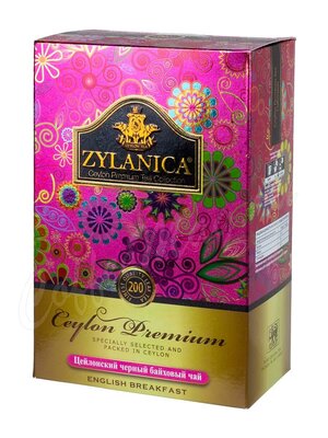 Чай Zylanica черный Ceylon Premium Collection Английский Завтрак 200г