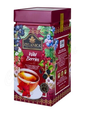 Чай Zylanica черный Ceylon Premium Collection  Wild Berries OPA 200 г ж.б.