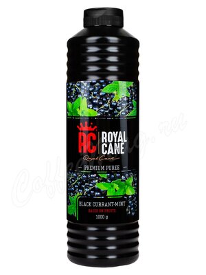 Фруктовое пюре Royal Cane Черная Смородина-Мята 1 кг