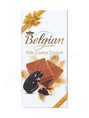Belgian Молочный шоколад с хрустящим печеньем 100 г
