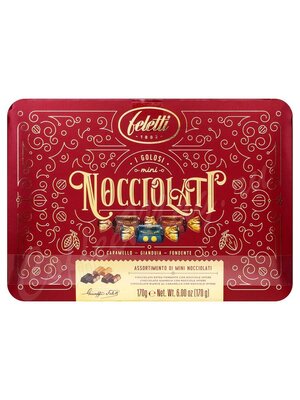 Feletti Джандуйя Mini Box ассорти шоколадных конфет с цельным фундуком 170 г 