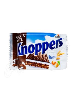 Шоколадный батончик Knoppers Black and White 25 г