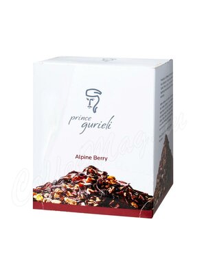 Чай Принц Гуриели Альпийская Ягода черный, ягодный в пирамидках 20 шт