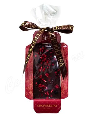 Chokodelika Шоколад темный с украшением Вишня и черника 50 г