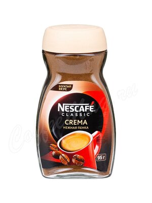 Кофе Nescafe Classic растворимый Crema 95 г