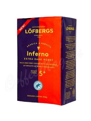 Кофе Lofbergs молотый Inferno 450 г