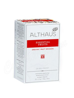 Чай Althaus Essential Fruits Фруктовое Искушение фруктовый 20 пак
