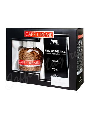 Подарочный набор кофе Cafe Creme 90 г + шоколад Bucheron 90 г
