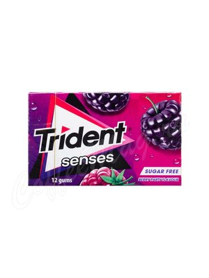 Жевательная резинка Trident Senses Berries Ягодный