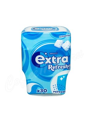 Жевательная резинка Wrigleys Extra Refreshers Peppermint в банке 30 шт