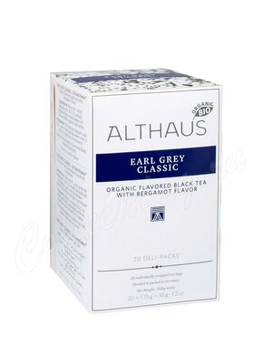 Чай Althaus Earl Grey Classic черный Эрл Грей Классик 20 пак