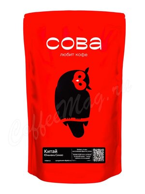 Кофе Сова Owl в зернах Китай Симао 1 кг