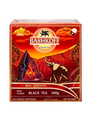 Чай Bashkoff Red Edition черный 100 пак