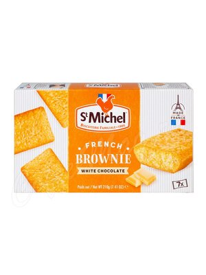 St Michel 7 Brownies Пирожное с белым шоколадом 210г