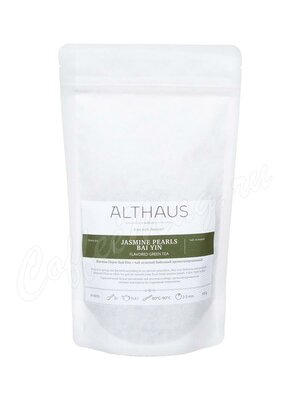 Чай Althaus листовой Jasmine Pearls Bai Yin зеленый Жасминовый жемчуг Бай Инь 100 г