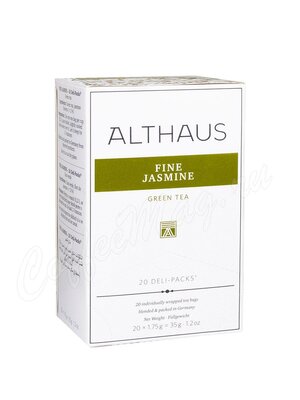 Чай Althaus Fine Jasmin зеленый Нежный Жасмин 20 пак