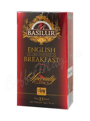 Basilur Избранная классика Английский завтрак 25 пак