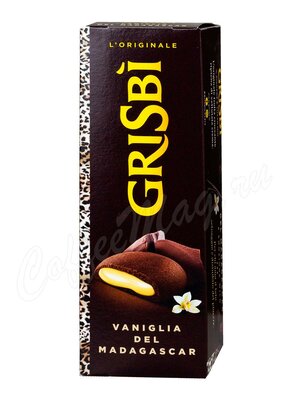 Grisbi Vaniglia Печенье с темным шоколадом с начинкой из ванили 135 г