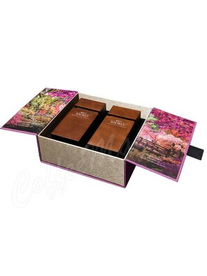 Чай Kioko Подарочный набор Wood Essence Amethyst Assam и Gottan Charm черный 2х100 г 