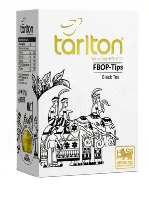 Чай Tarlton FBOP ТИПСЫ черный 250 г 