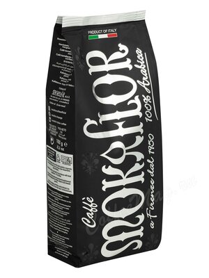 Кофе Mokaflor Black в зернах 1 кг Кофе Mokaflor Black в зернах 1 кг