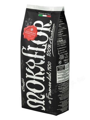 Кофе Mokaflor Black в зернах 1 кг Кофе Mokaflor Black в зернах 1 кг