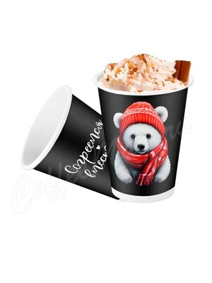 Стакан бумажный двухслойный  Complement 450 мл  Согреваемся вместе  