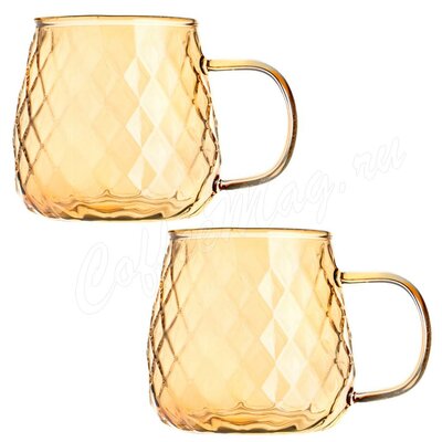 Набор кружек Кристалл 350 мл 2 шт 