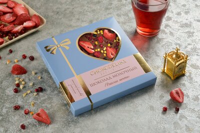 Chokodelika Шоколад молочный Райские мечты 150 г 