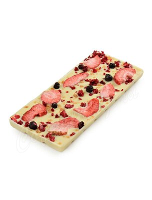 Chokodelika Шоколад белый Клубника, вишня, карамель 80 г
