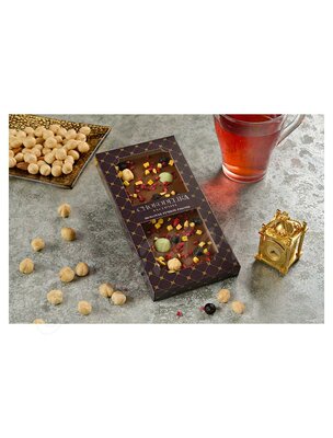 Chokodelika Шоколад молочный с украшением Манго, фундук, лайм 80 г