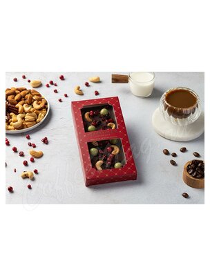Chokodelika Шоколад темный с украшением Брусника, вишня, кешью 100 г