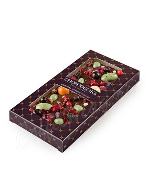 Chokodelika Шоколад темный Драгоценности с украшением 100 г