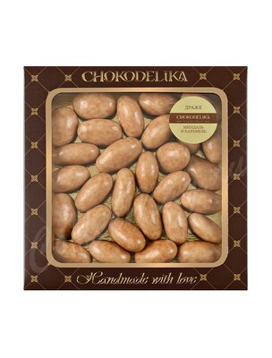 Chokodelika Драже Миндаль и Карамель 90 г в коробке