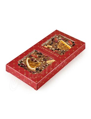 Chokodelika Шоколад молочный Sugar free Кешью, апельсин, годжи 80 г