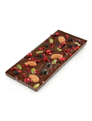 Chokodelika Шоколад горький Sugar free Миндаль, черника , вишня 80 г