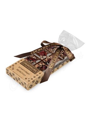 Chokodelika Шоколад темный Крафтовый микс с клюквой 50 г 