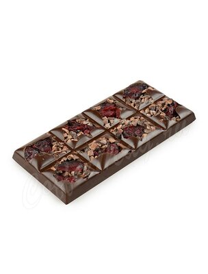 Chokodelika Шоколад темный Крафтовый микс с клюквой 50 г 