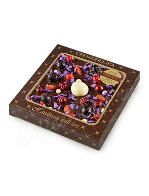 Chokodelika Шоколад темный Годжи, смородина, брусника 75 г 