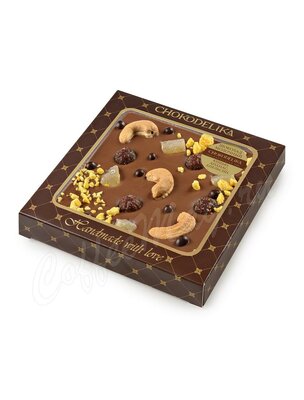 Chokodelika Шоколад молочный Кешью, ананас, апельсин 75 г