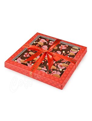 Chokodelika Шоколад темный Узорный Клубника и миндаль 200 г