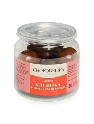 Chokodelika Драже Клубника в молочном шоколаде 80 г
