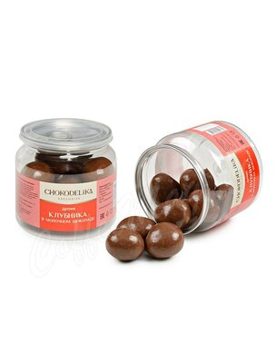 Chokodelika Драже Клубника в молочном шоколаде 80 г