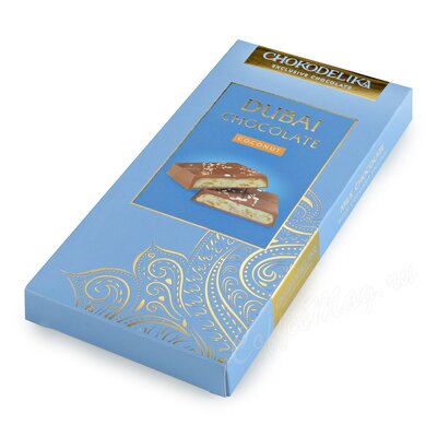 Chokodelika Шоколад молочный Дубайский Dubai Coconut 180 г